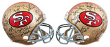 49ers Legends (37) Montana, Young, Rice, Clark +33 Signed F/S Proline Helmet PSA