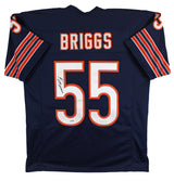 Lance Briggs Authentic Signed Navy Pro Style Jersey Autographed JSA