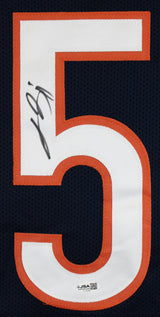 Lance Briggs Authentic Signed Navy Pro Style Jersey Autographed JSA