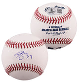 Rockies Thairo Estrada Authentic Signed OML Baseball Autographed BAS #BP33066