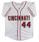 Elly De La Cruz Authentic Signed White Pro Style Jersey w/ Dropshadow BAS 2