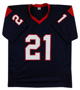 Nick Chubb Authentic Signed Navy Pro Style Jersey Autographed BAS Witnessed