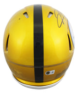 Steelers Hines Ward "SB MVP" Signed Flash F/S Speed Proline Helmet W/ Case BAS W