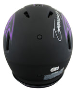 Ravens Zay Flowers Signed Eclipse Full Size Speed Proline Helmet BAS #BT15568