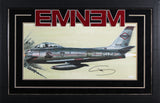 Eminem Slim Shady Signed & Framed 12x24 Kamikaze Lithograph JSA #YY04210