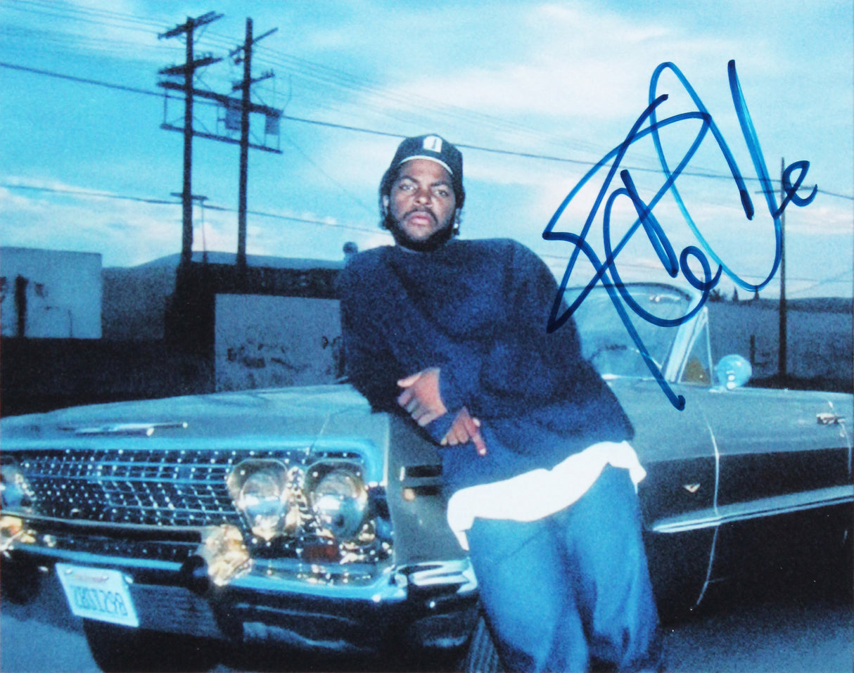 Ice Cube & Cuba Gooding Jr. Boyz N The Hood Signed 8x10 Framed Photo BAS LOA