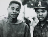 Ice Cube & Cuba Gooding Jr. Boyz N The Hood Signed 8x10 Framed Photo BAS LOA