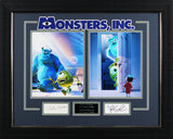 Billy Crystal & John Goodman Monsters Inc. Authentic Signed Framed Display BAS