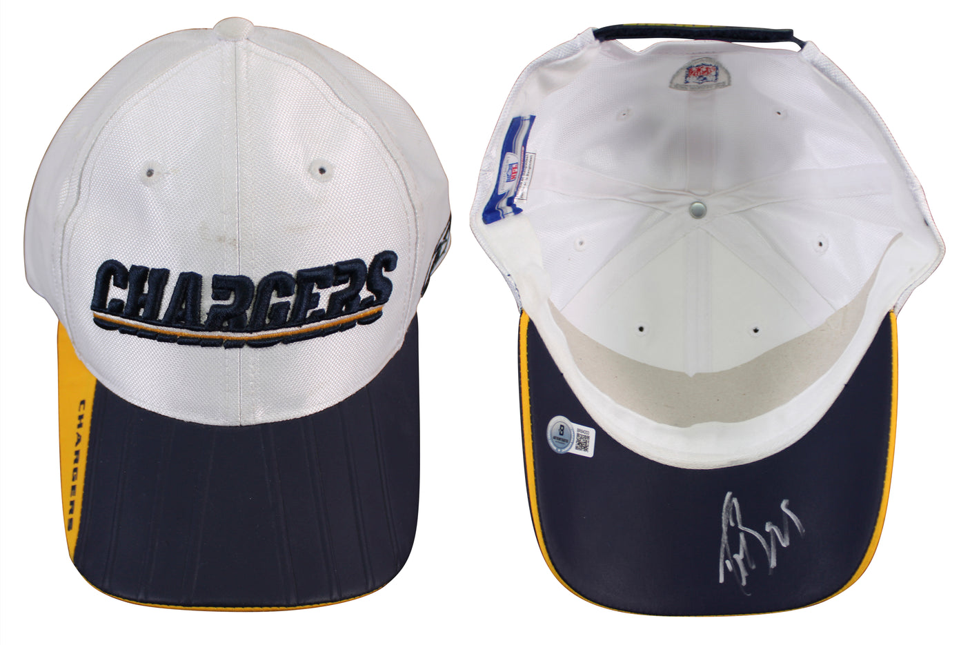 Chargers Drew Brees Authentic Signed Reebok Hat Autographed BAS #BR84203