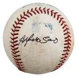 Yankees Alfonso Soriano Signed Game Used Allen Selig OML Baseball BAS #BV70347
