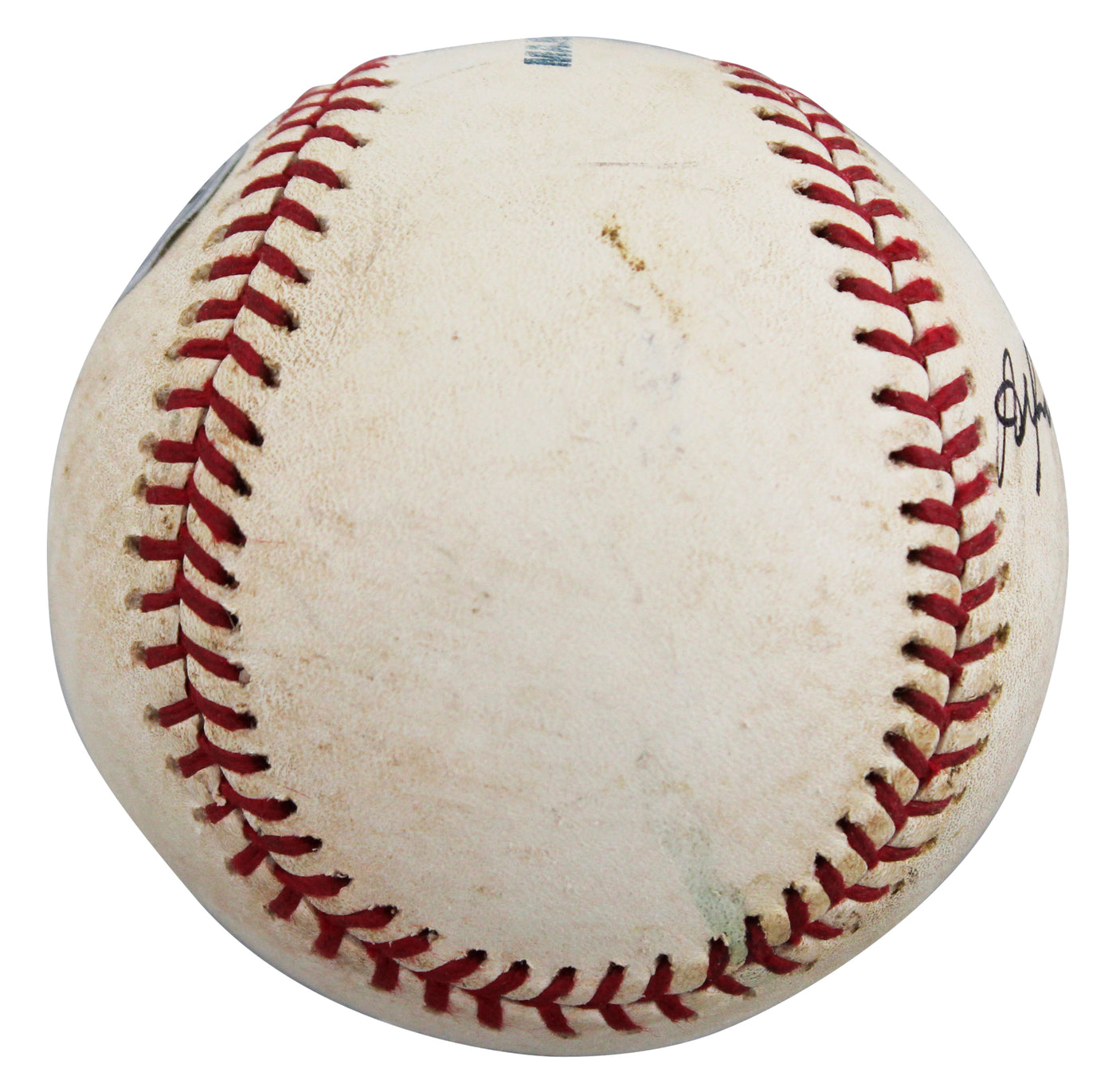 Yankees Alfonso Soriano Signed Game Used Allen Selig OML Baseball BAS #BV70347