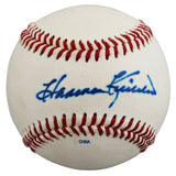 Twins Harmon Killebrew Signed Rawlings Official League Baseball BAS #BV70352