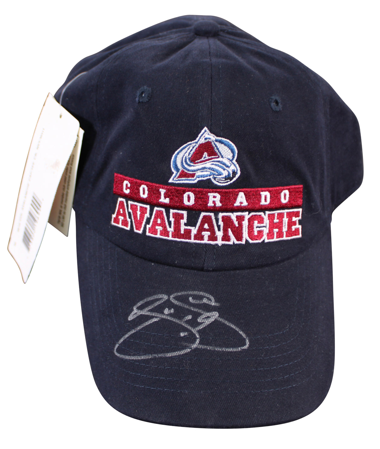 Avalanche Joe Sakic Authentic Signed CCM Hat Autographed BAS #BR84201