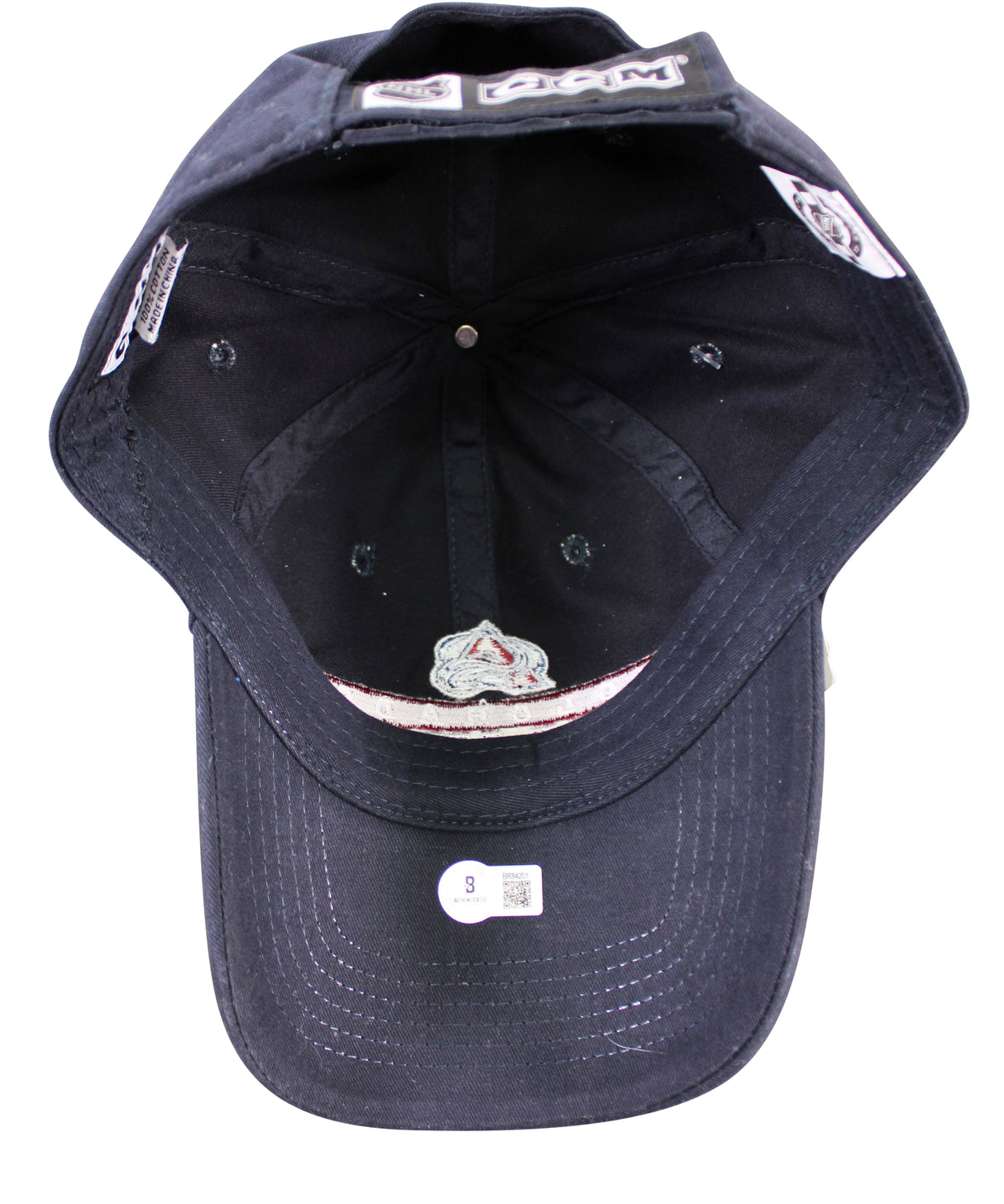 Avalanche Joe Sakic Authentic Signed CCM Hat Autographed BAS #BR84201