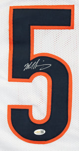 Mike Singletary Authentic Signed White Pro Style Jersey Autographed JSA Witness