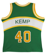 Sonics Shawn Kemp "Reign Man" Signed Green M&N 1994-95 HWC Swingman Jersey BAS