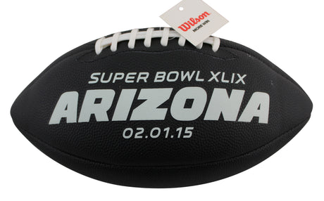 49ers Navorro Bowman Signed Wilson Youth Super Bowl XLIX Football JSA #AR36699