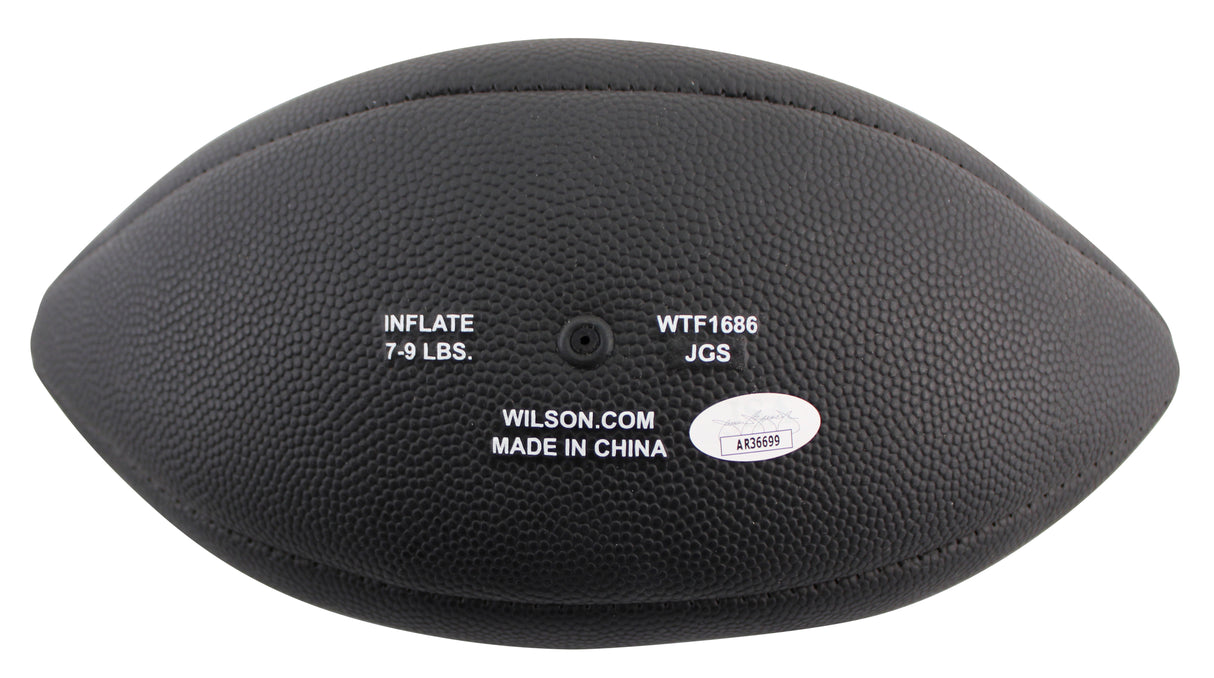 49ers Navorro Bowman Signed Wilson Youth Super Bowl XLIX Football JSA #AR36699