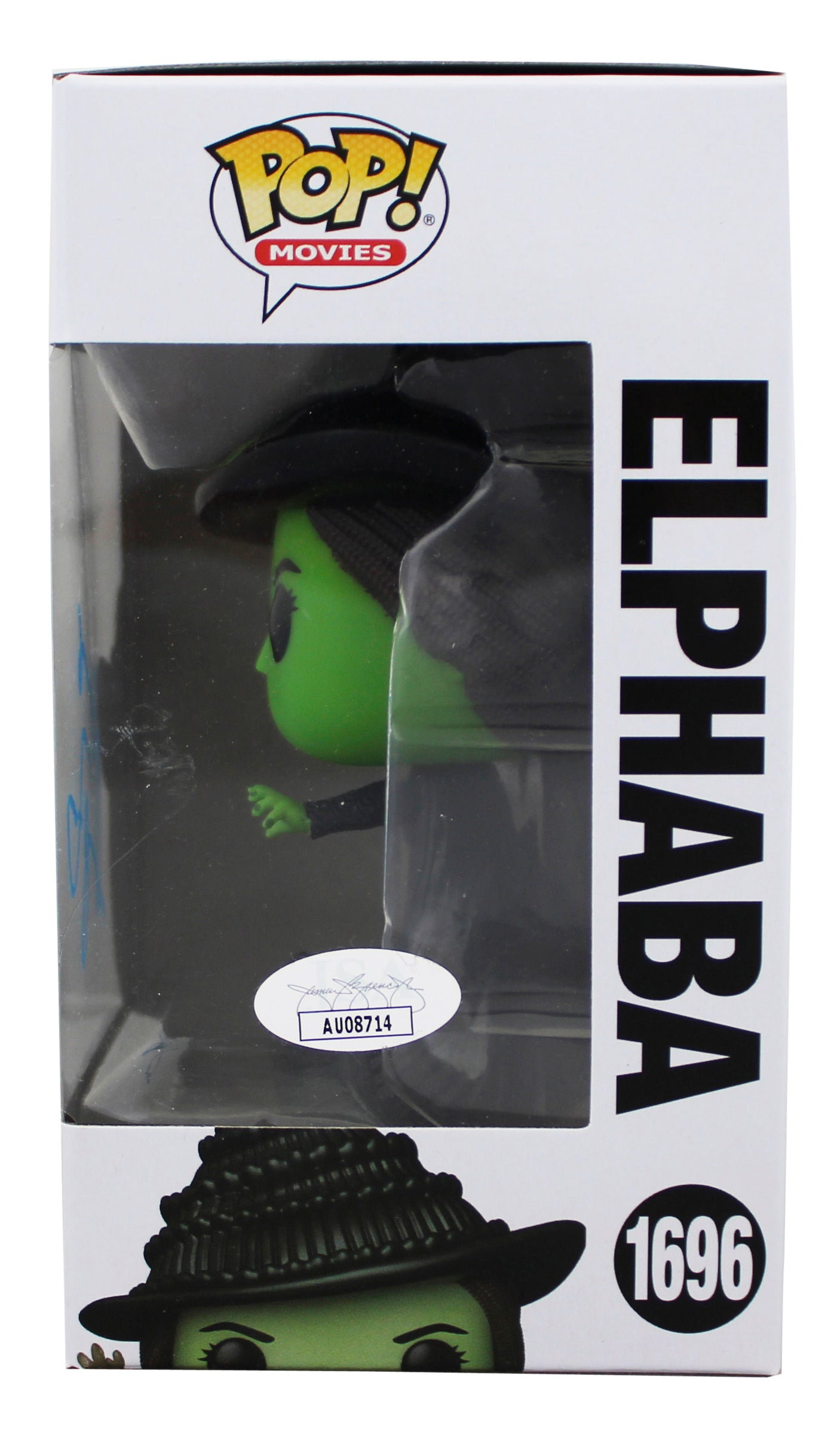 Idina Menzel Wicked Signed Elphaba #1696 Funko Pop Vinyl Figure JSA #AU08714