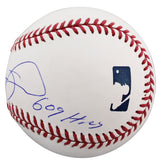 Cubs Sammy Sosa "609 HRS" Authentic Signed OML Baseball w/ Case Autographed BAS