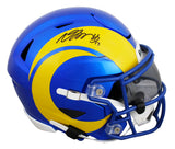Rams Davante Adams Authentic Signed Speed Flex Midi Replica Mid Size Helmet BAS
