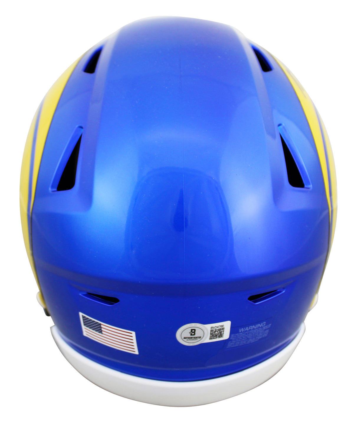 Rams Davante Adams Authentic Signed Speed Flex Midi Replica Mid Size Helmet BAS