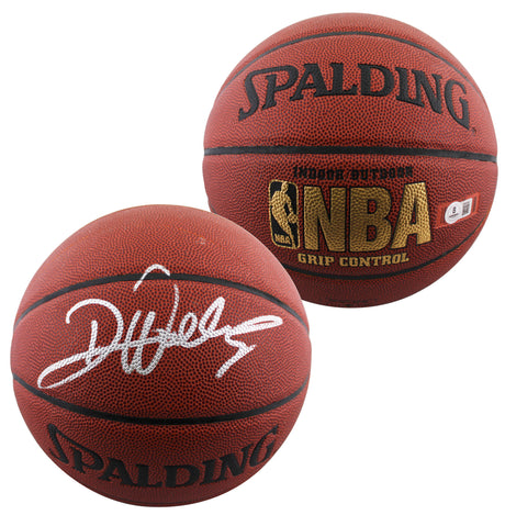 Nets Deron Williams Authentic Signed Spalding I/O Basketball BAS #BR84348
