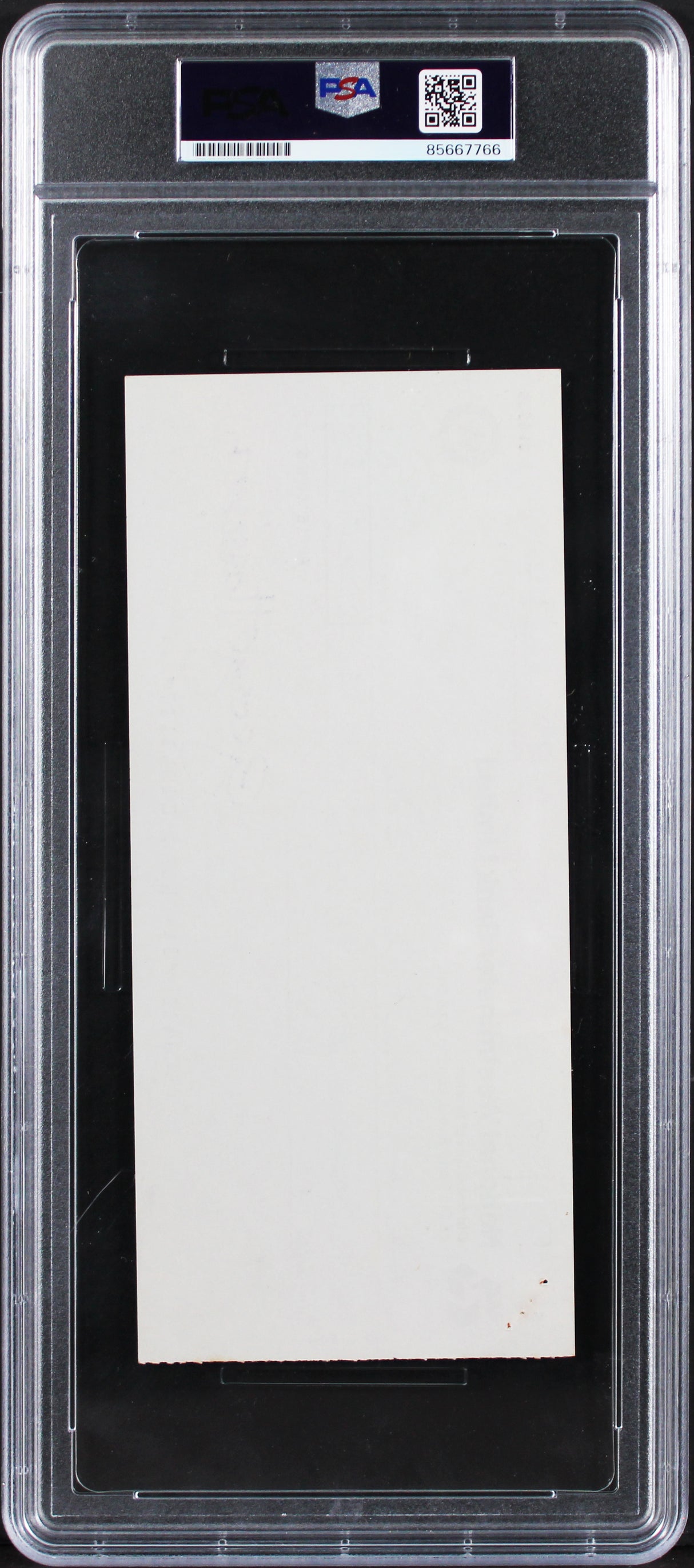 George Harrison The Beatles Signed 3.5x8 1972 Apple Corporation Auto 10 PSA Slab