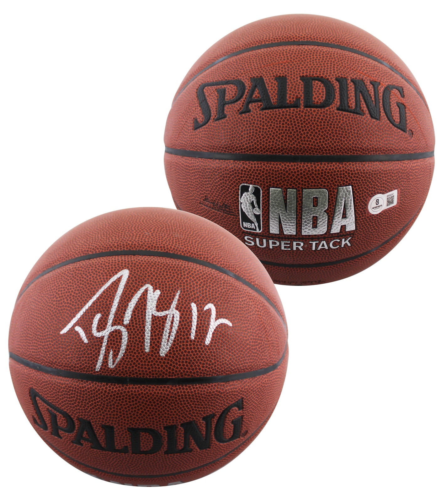 Magic Dwight Howard Authentic Signed Spalding I/O Basketball BAS #BR84341