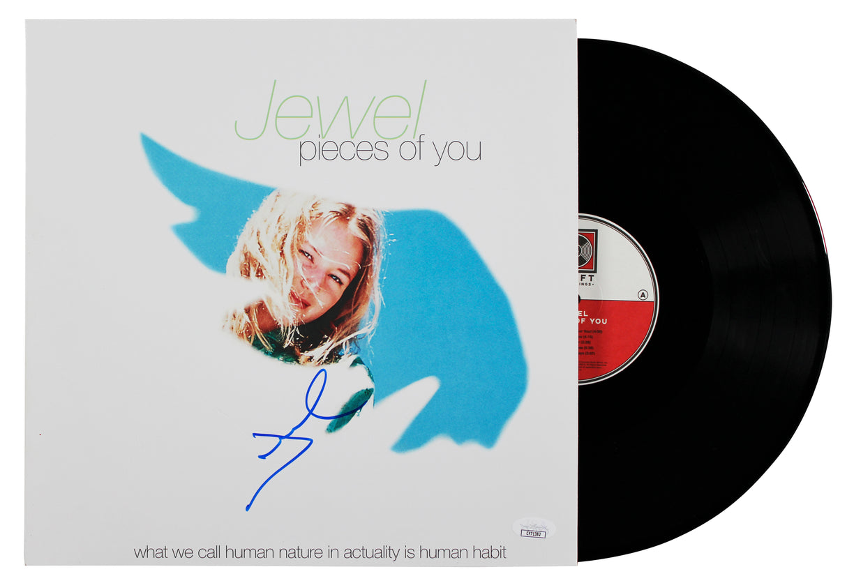 Jewel Authentic Signed Pieces of You Album Cover W/ Vinyl JSA #CF71382