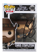 Chris Stapleton Authentic Signed #388 Funko Pop Vinyl Figure JSA #AX81970