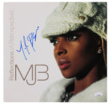Mary J. Blige Authentic Signed Reflections Album Cover W/ Vinyl JSA #CF71444