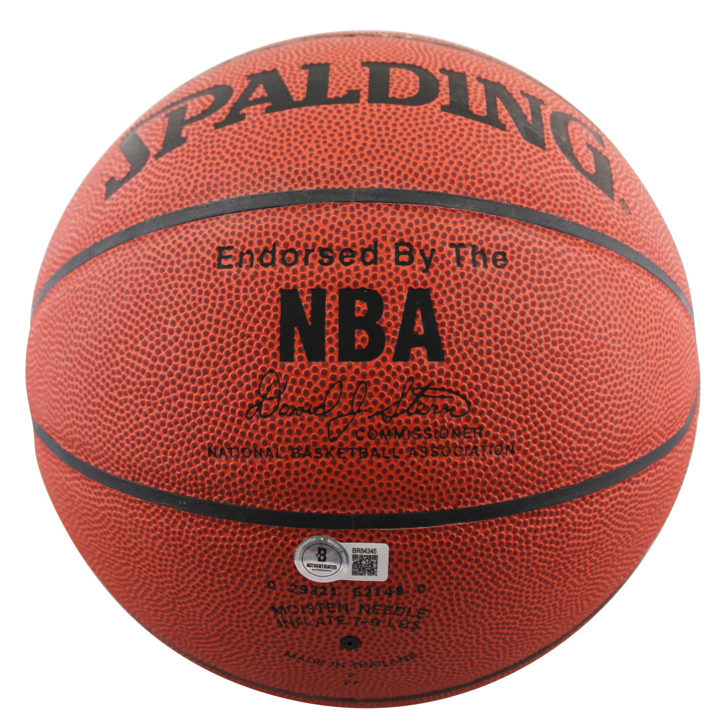 Bucks Ray Allen Authentic Signed Spalding Indoor/Outdoor Basketball BAS #BR84345