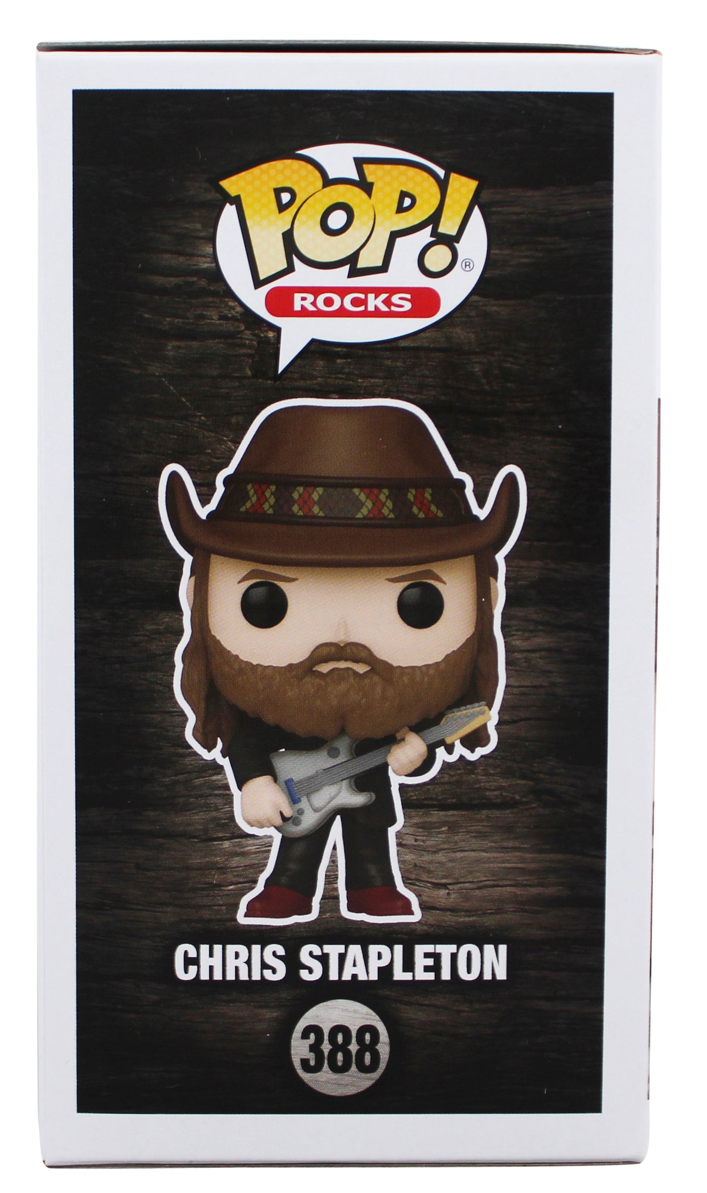 Chris Stapleton Authentic Signed #388 Funko Pop Vinyl Figure JSA #AX81970