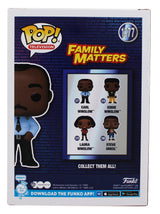 Reginald VelJohnson Family Matters "Carl" Signed #1377 Funko Pop Figure BAS Wit