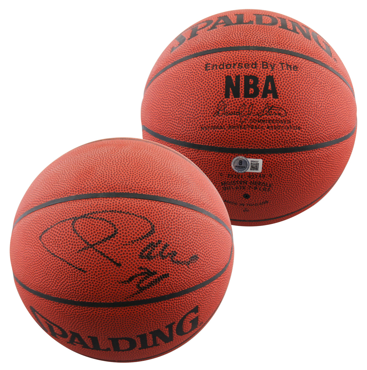 Celtics Paul Pierce Authentic Signed Spalding I/O Basketball BAS #BR84337