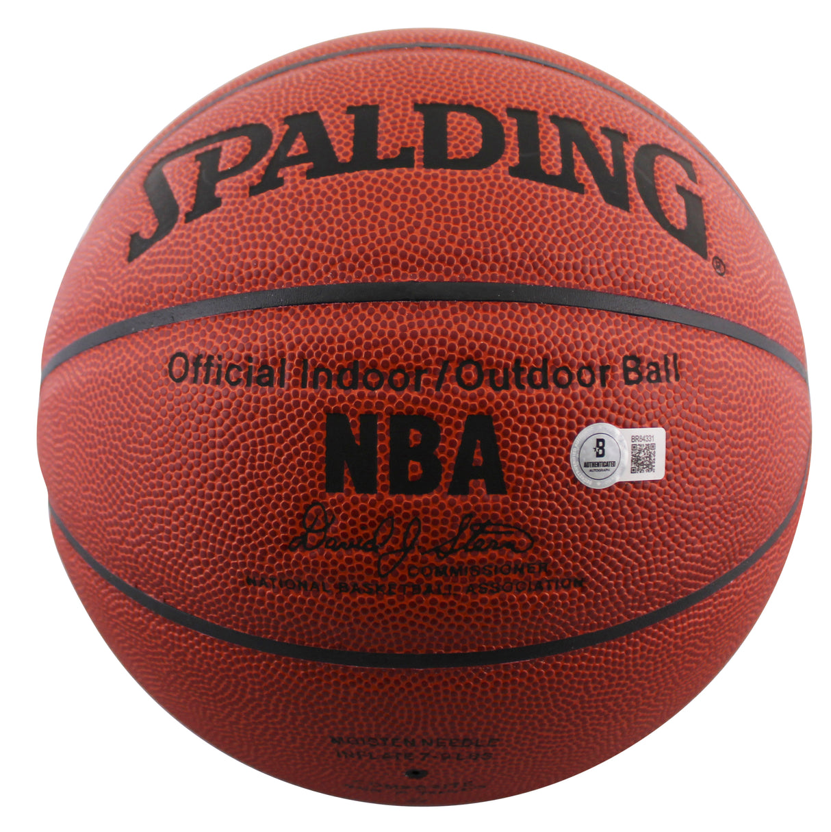 Suns Amare Stoudemire Authentic Signed Spalding Indoor/O Basketball BAS #BR84331