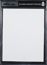 Mario Puzo The Godfather Authentic Signed 8x10 Photo Auto Graded 10! BAS Slabbed