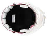 OU (4) Sims, White, Owens & Bradford Signed F/S Speed Rep Helmet W/ Case BAS Wit