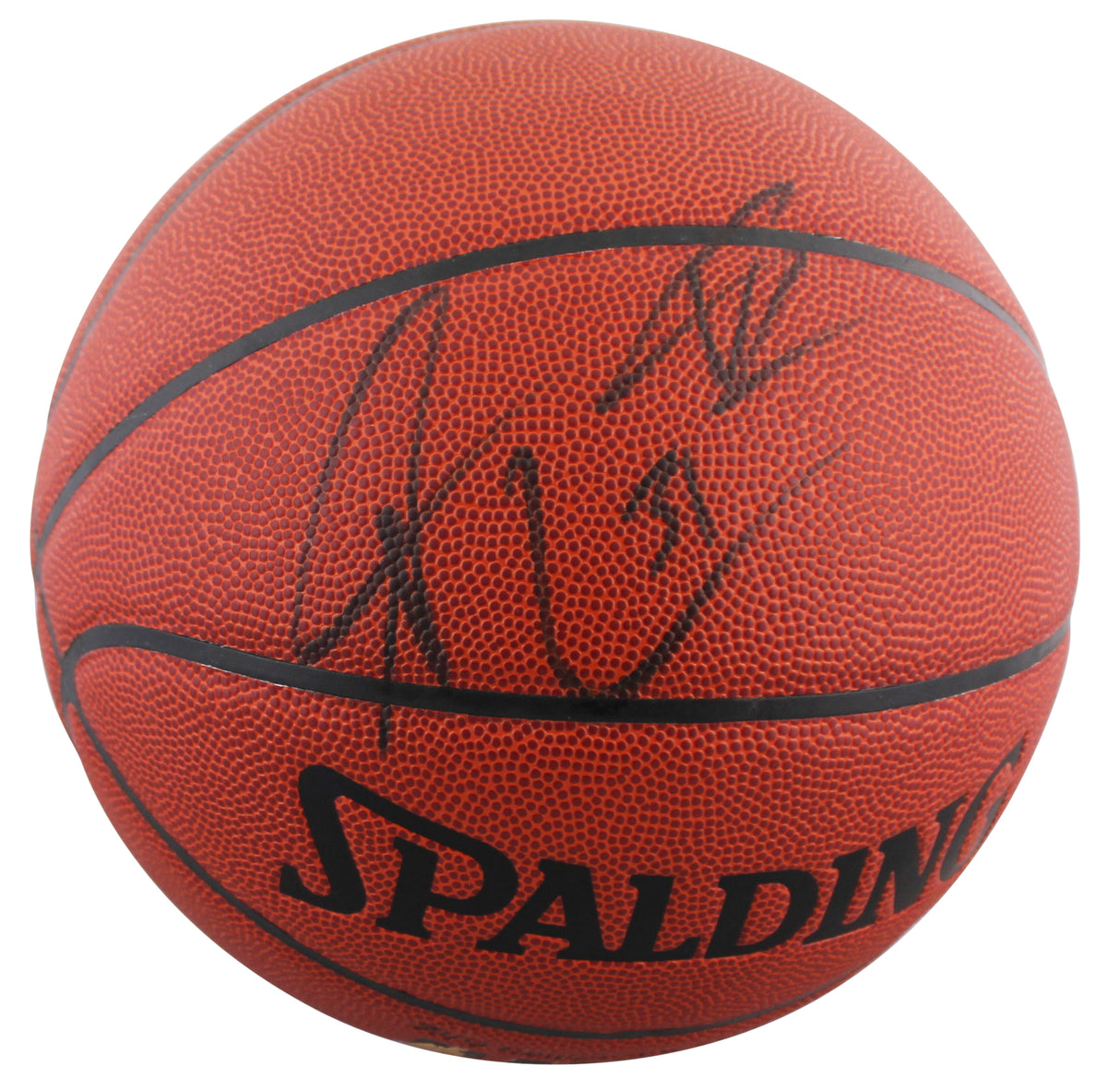 Mavericks Shawn Marion Authentic Signed Spalding I/O Basketball BAS #BR84330