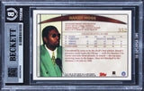 Vikings Randy Moss Authentic Signed 1998 Topps #352 Rookie Card BAS Slabbed