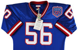 Giants Lawrence Taylor Signed 1990 Blue M&N TB SB XXV Patch Authentic Jersey BAS