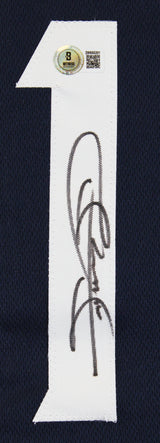 Sammy Sosa Authentic Signed Navy Pro Style Jersey Autographed BAS Witnessed