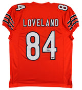 Colston Loveland Authentic Signed Orange Procut Style Jersey BAS Witnessed
