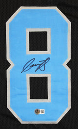 Isaac TeSlaa Authentic Signed Black Pro Style Jersey Autographed BAS Witnessed