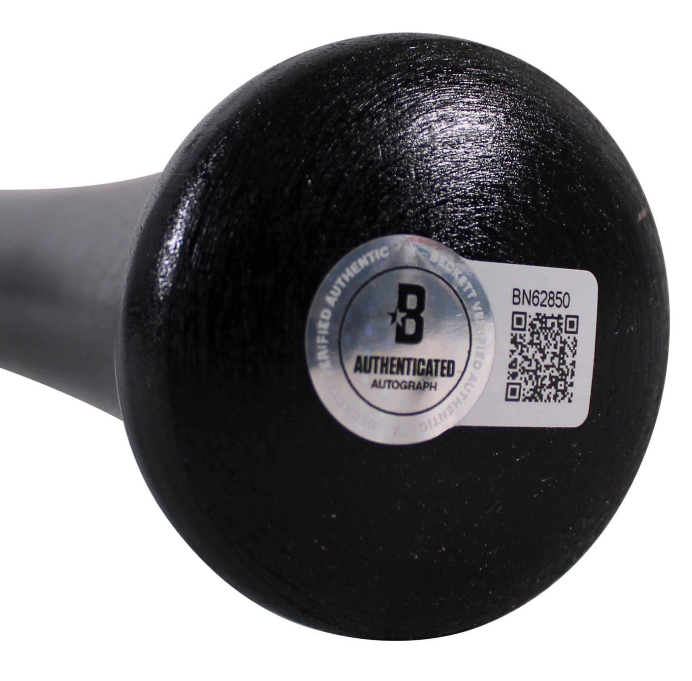 D-Backs Luis Gonzalez "2x Insc" Signed Black Louisville Slugger Bat BAS Witness