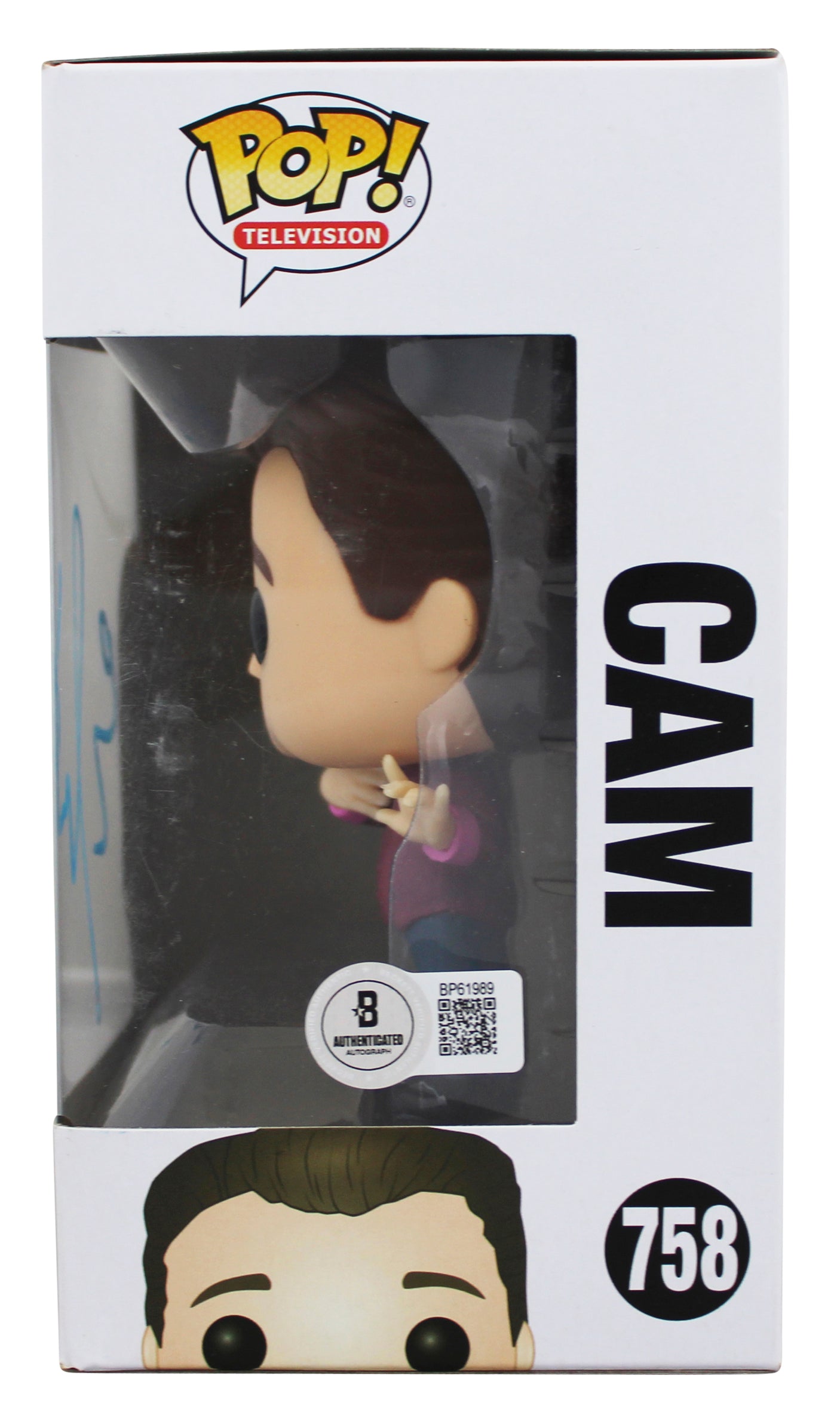 Eric Stonestreet Modern Family Signed Cam #758 Funko Pop Figure BAS #BP61989