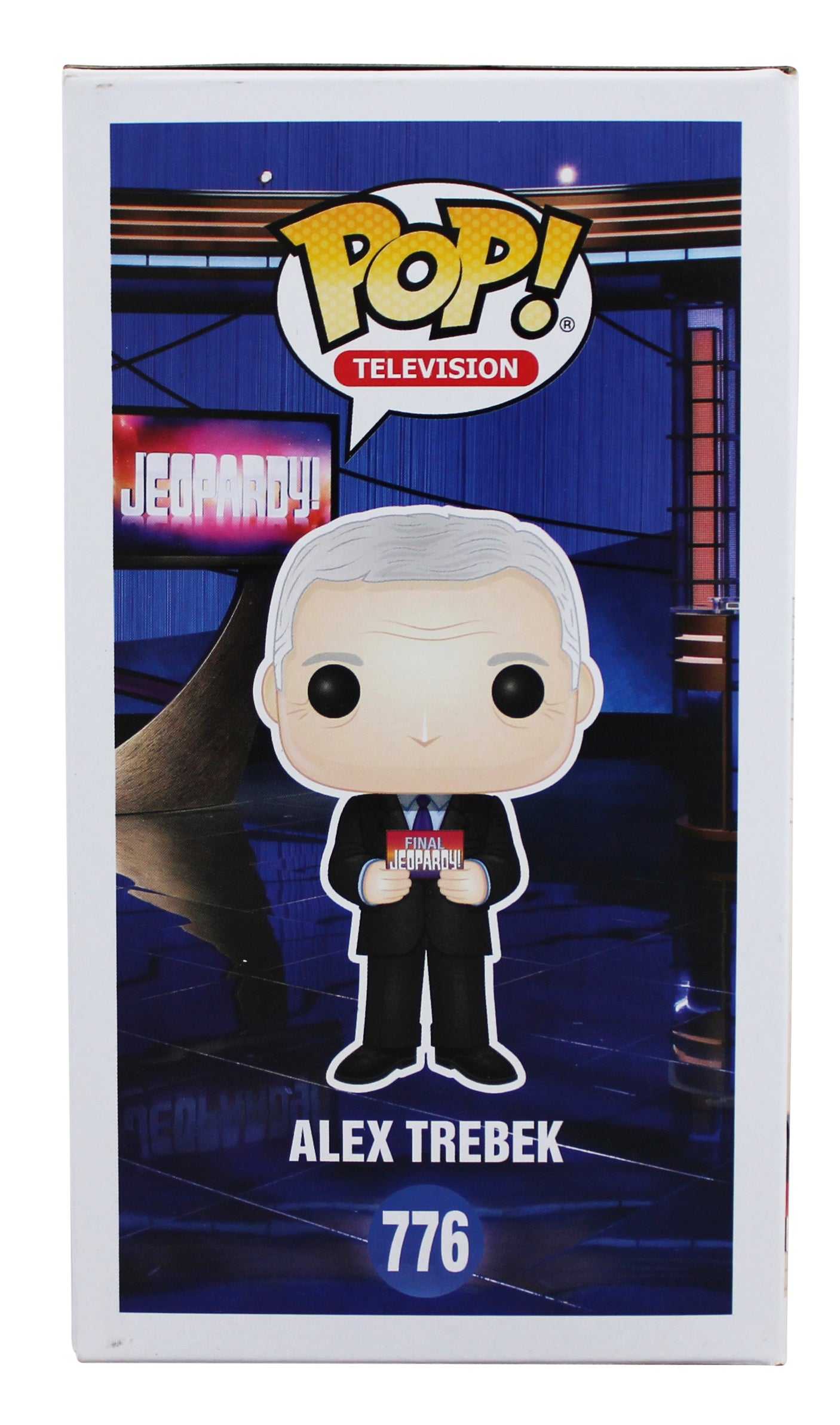 Alex Trebek Jeopardy! Signed #776 Funko Pop Vinyl Figure PSA/DNA #AF95494