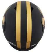 Saints Darren Sproles "Who Dat" Signed Eclipse Full Size Speed Rep Helmet BAS W