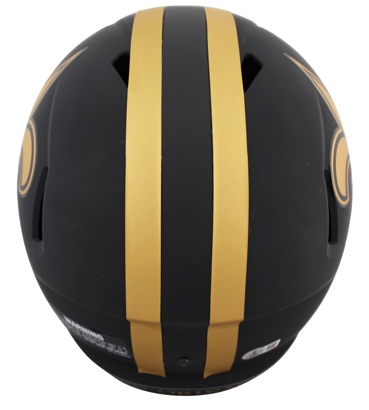 Saints Darren Sproles "Who Dat" Signed Eclipse F/S Speed Rep Helmet W/ Case BAS